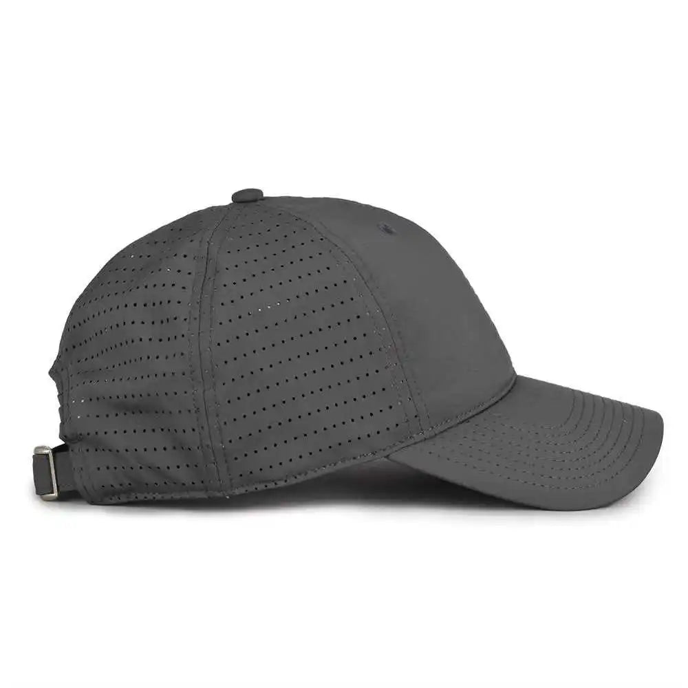 The Game Gb424 Perforated Gamechanger Cap Graphite Dark Gray / 6 7/8’’ 7 5/8’’