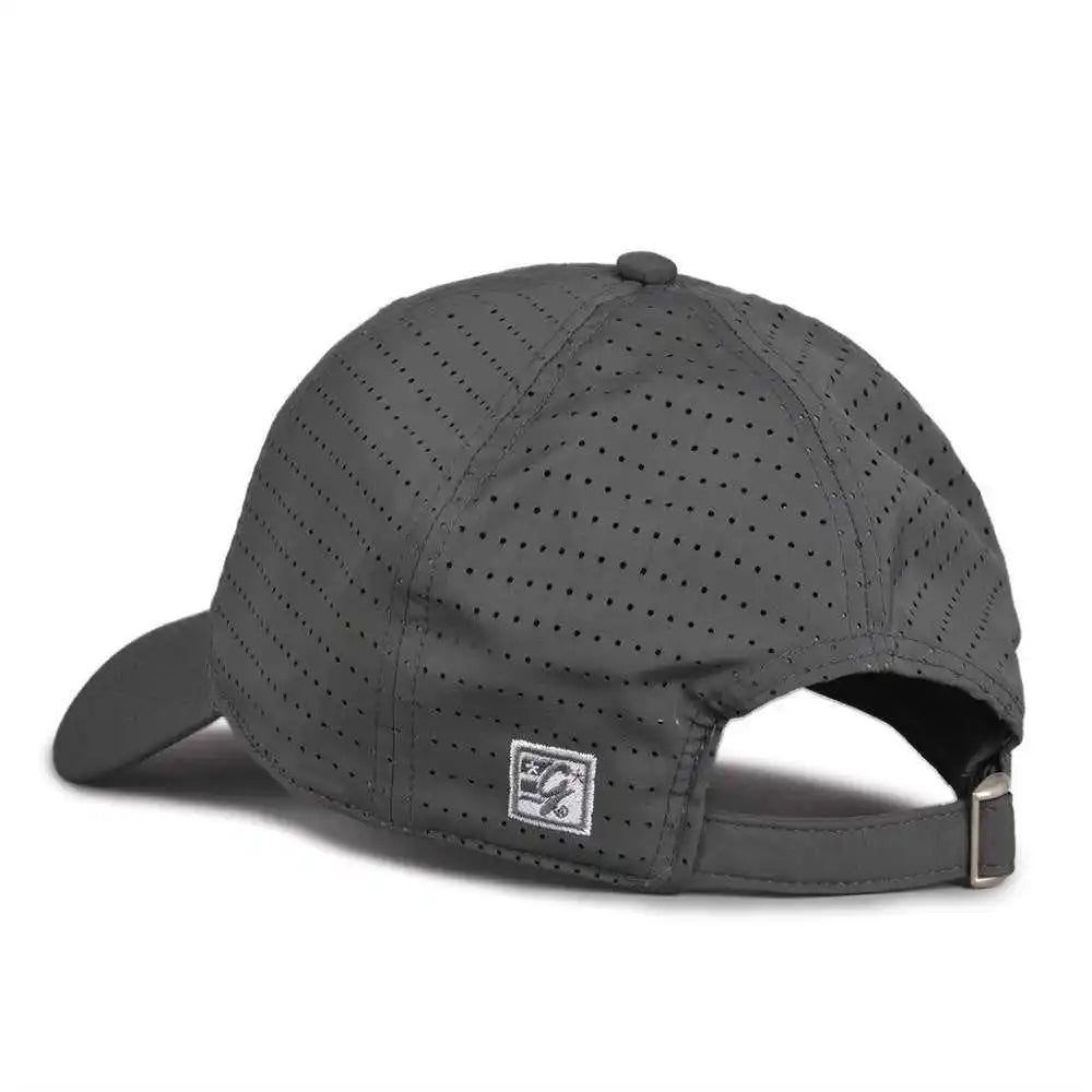 The Game Gb424 Perforated Gamechanger Cap Graphite Dark Gray / 6 7/8’’ 7 5/8’’