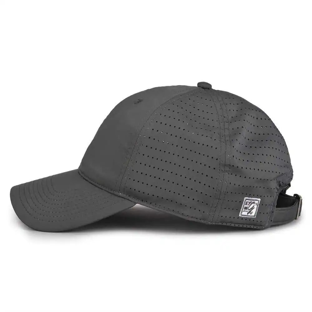 The Game Gb424 Perforated Gamechanger Cap Graphite Dark Gray / 6 7/8’’ 7 5/8’’