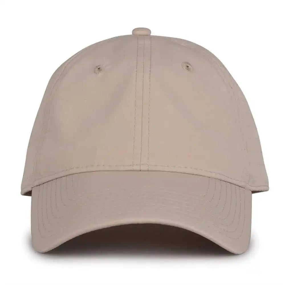 The Game Gb424 Perforated Gamechanger Cap - Stone - Sand / 6 7/8’’ - 7 5/8’’