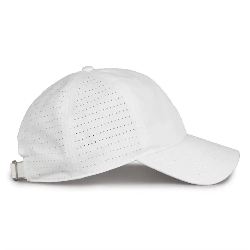 The Game Gb424 Perforated Gamechanger Cap White / 6 7/8’’ 7 5/8’’