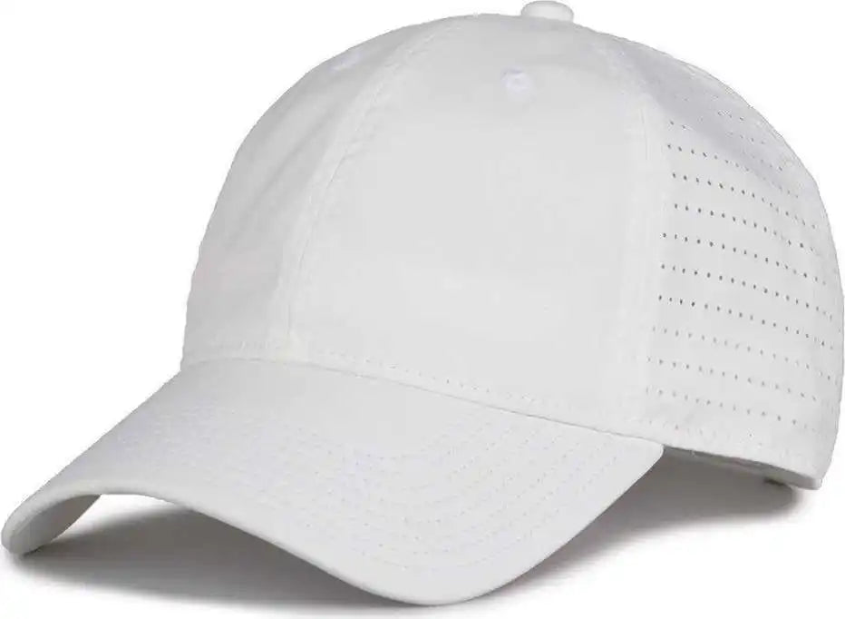 The Game Gb424 Perforated Gamechanger Cap - White - 6 7/8’’ - 7 5/8’’
