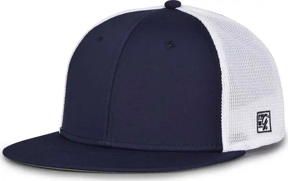The Game Gb437 Diamond Mesh Cap Navy White / 6 1/2’’ 3/4’’