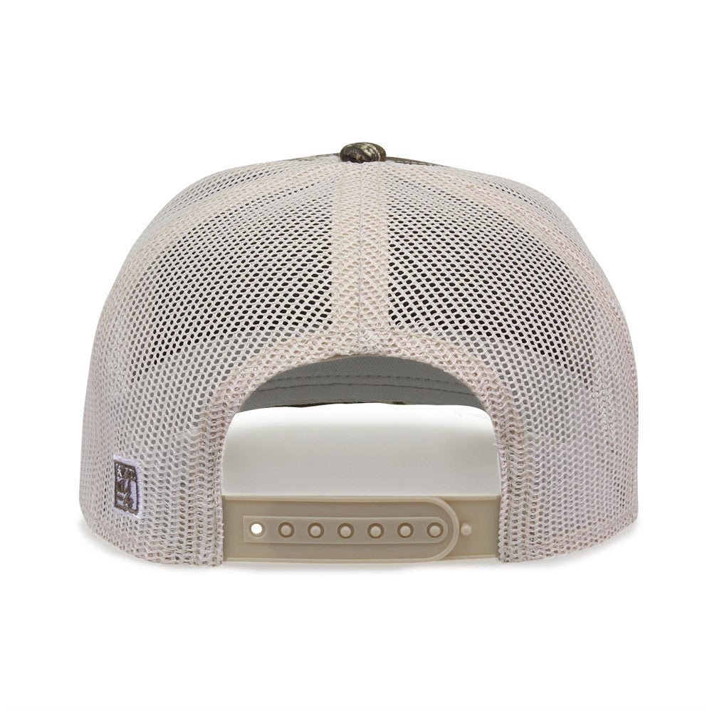 The Game Gb452c Camo Everyday Trucker Cap - Realtree Edge