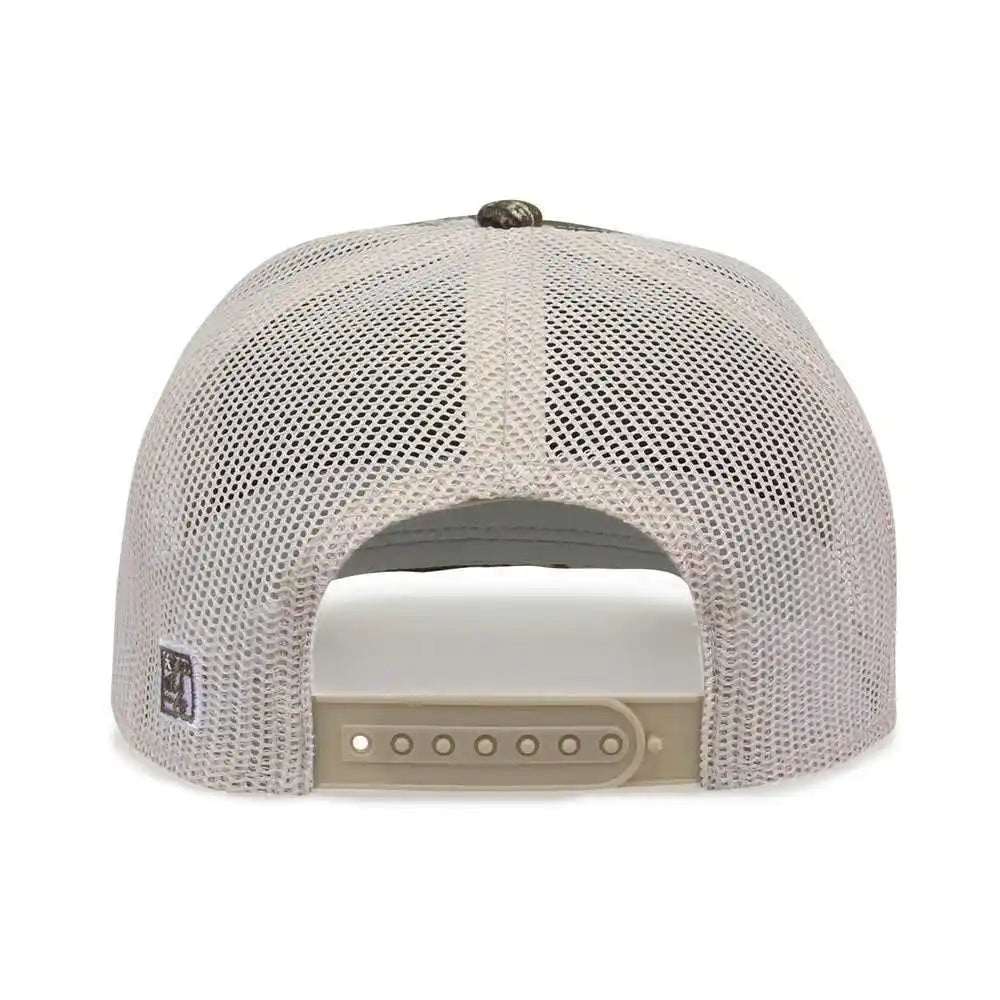 The Game Gb452c Camo Everyday Trucker Cap Realtree Edge / one Size Fits Most