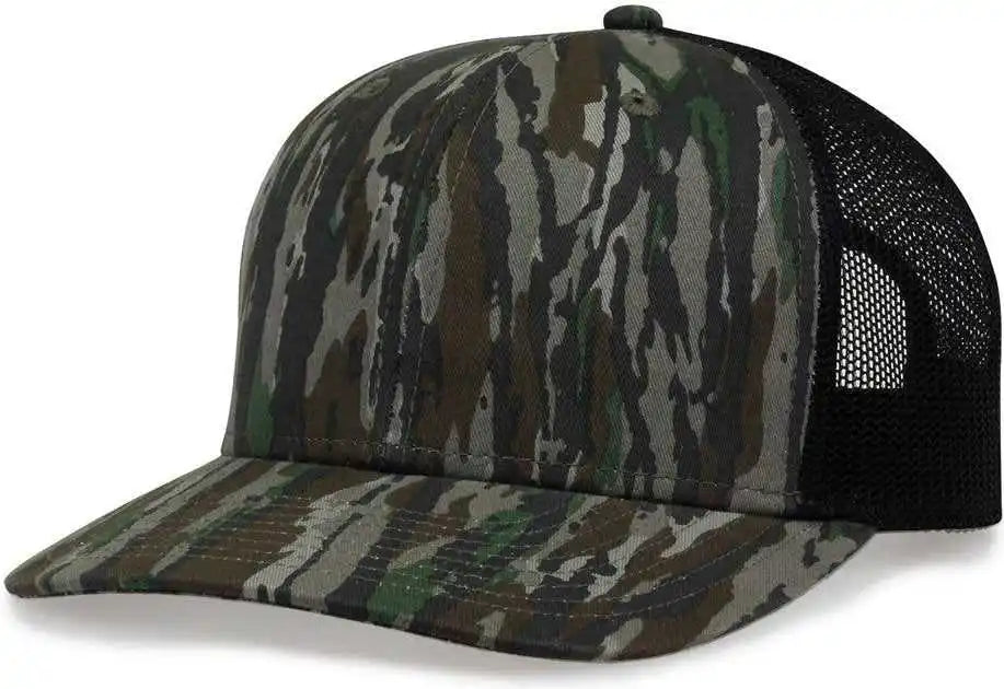 The Game Gb452c Camo Everyday Trucker Cap Realtree Original / one Size Fits Most