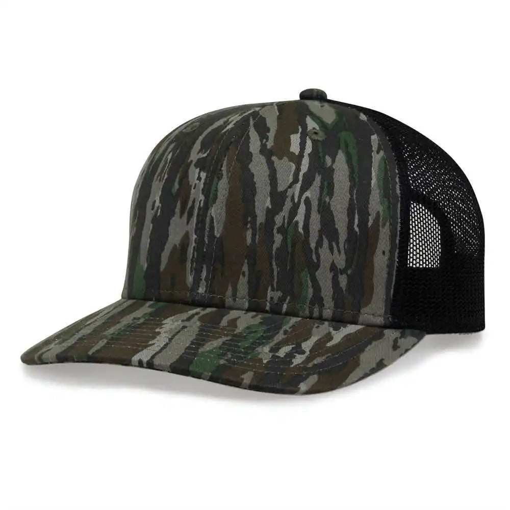 The Game Gb452c Camo Everyday Trucker Cap Realtree Original / one Size Fits Most