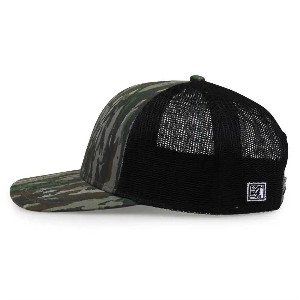 The Game Gb452c Camo Everyday Trucker Cap Realtree Original / one Size Fits Most