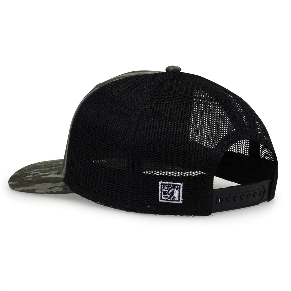 The Game Gb452c Camo Everyday Trucker Cap - Realtree Original