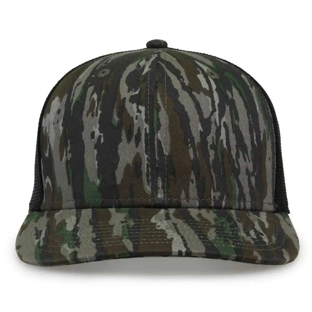 The Game Gb452c Camo Everyday Trucker Cap Realtree Original / one Size Fits Most