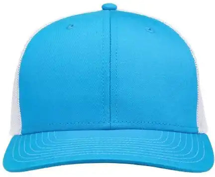 The Game Gb452e Everyday Trucker Cap - Aqua Blue/ White - 6 7/8’’ - 7 5/8’’