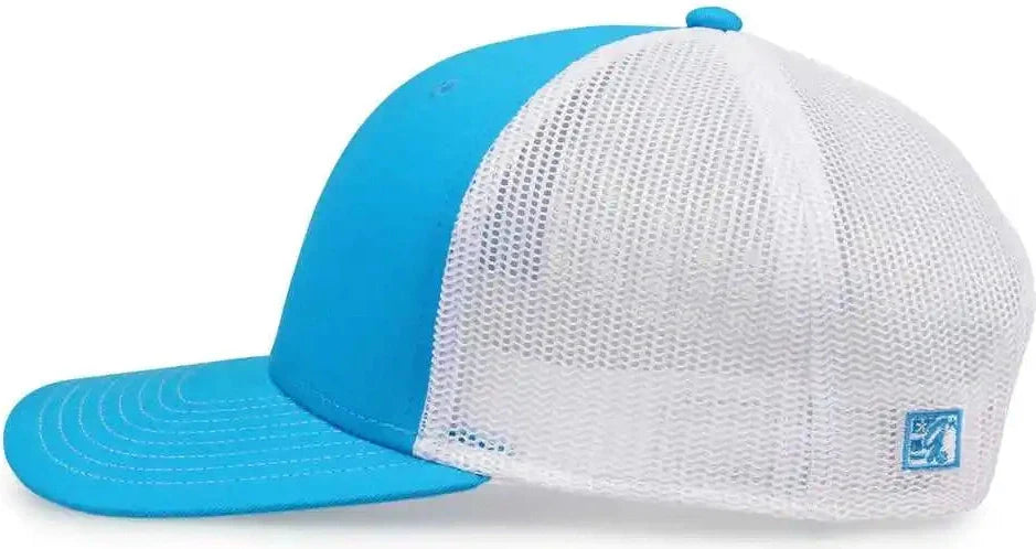 The Game Gb452e Everyday Trucker Cap - Aqua White - 6 7/8’’ - 7 5/8’’