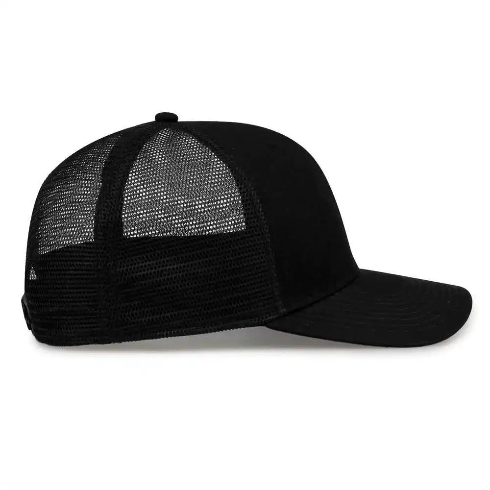 The Game Gb452e Everyday Trucker Cap Black / 6 7/8’’ 7 5/8’’