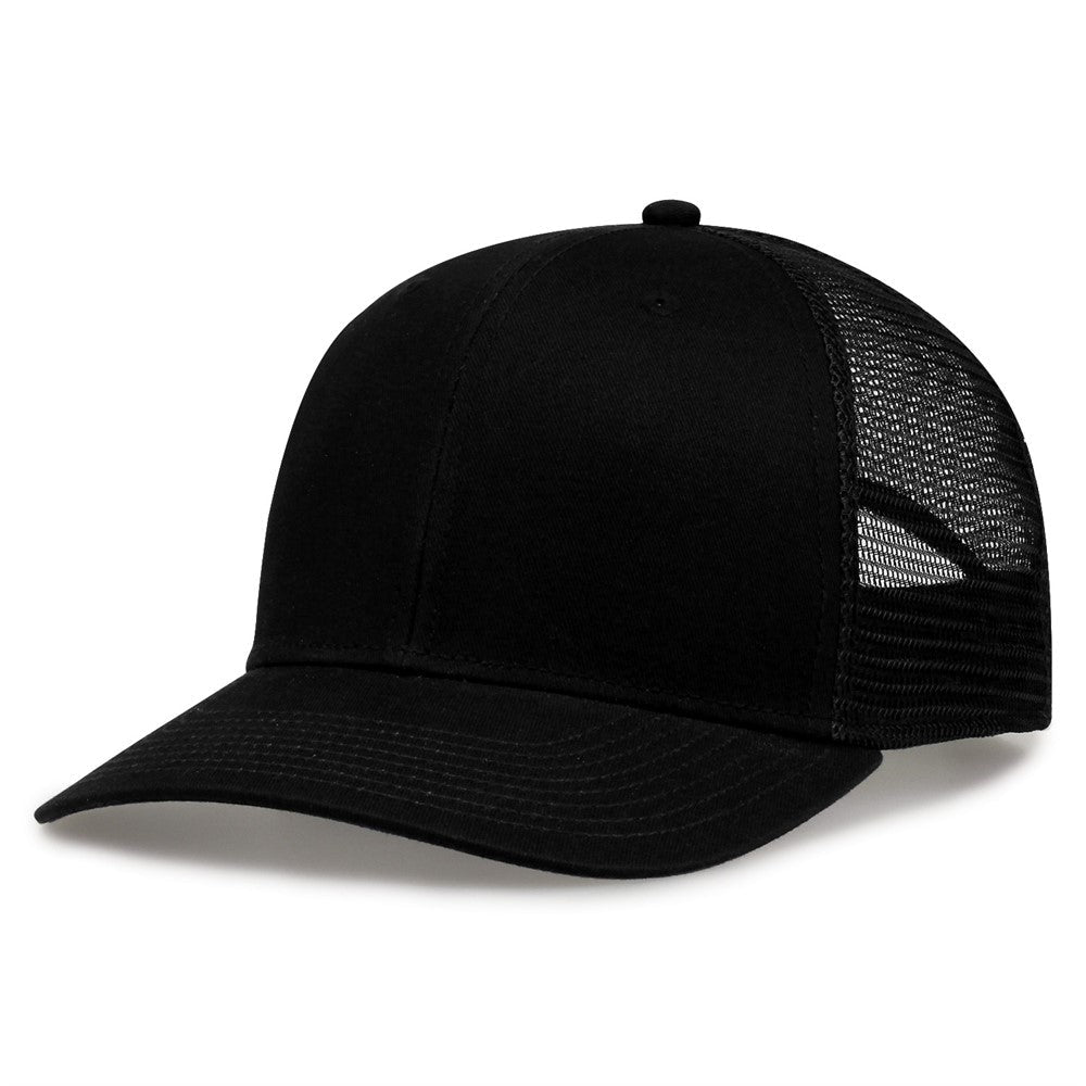 The Game Gb452e Everyday Trucker Cap - Black