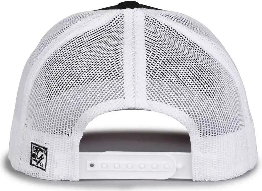 The Game Gb452e Everyday Trucker Cap Black Red / 6 7/8’’ 7 5/8’’