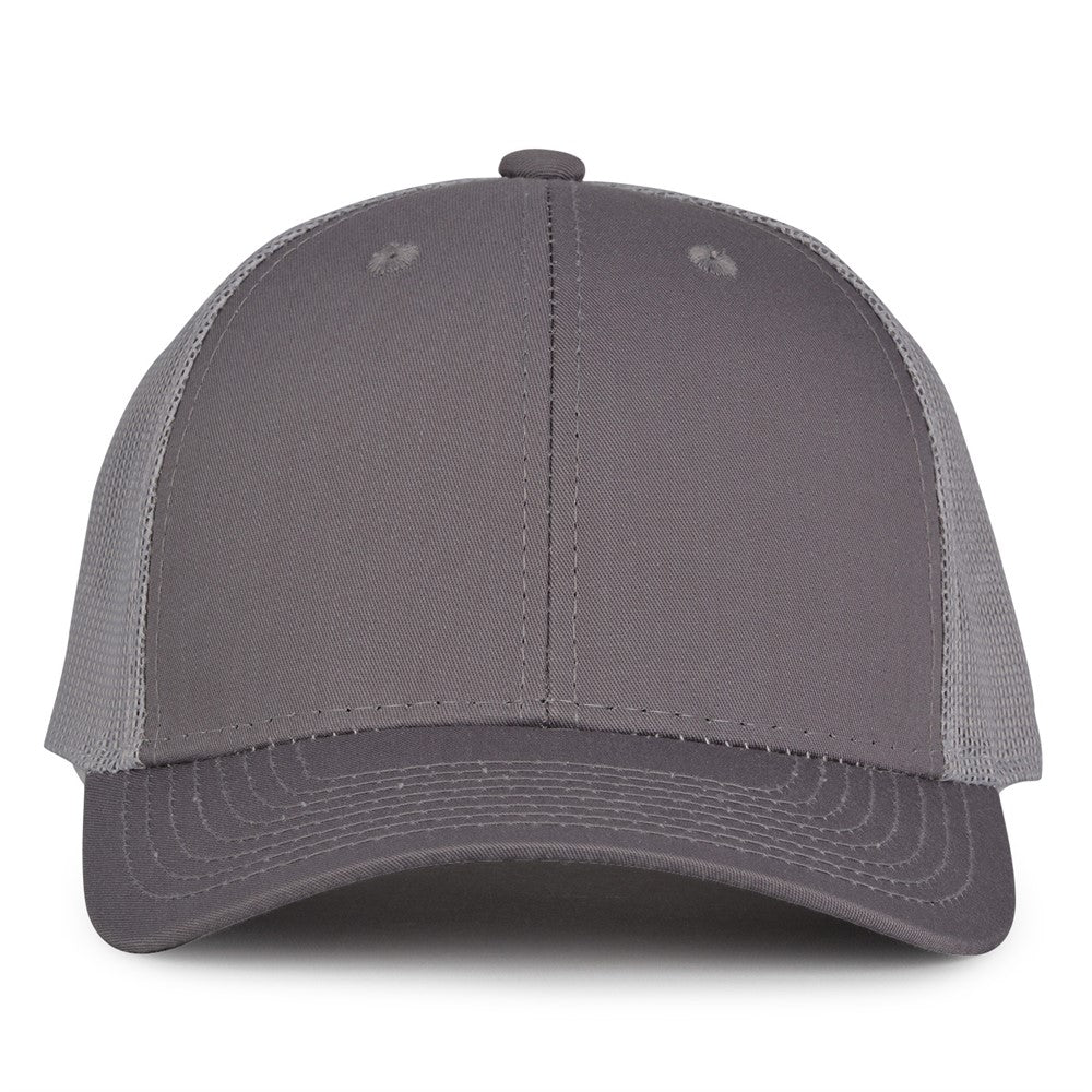 The Game Gb452e Everyday Trucker Cap - Charcoal Gray