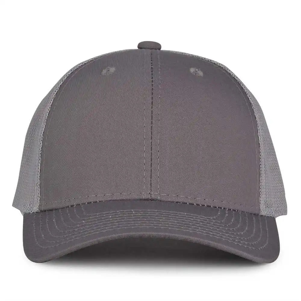 The Game Gb452e Everyday Trucker Cap Charcoal Gray Dark / 6 7/8’’ 7 5/8’’