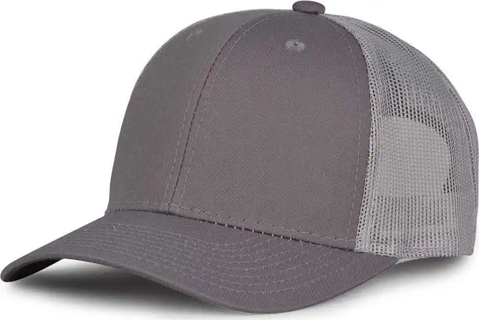 The Game Gb452e Everyday Trucker Cap Charcoal Gray Dark / 6 7/8’’ 7 5/8’’
