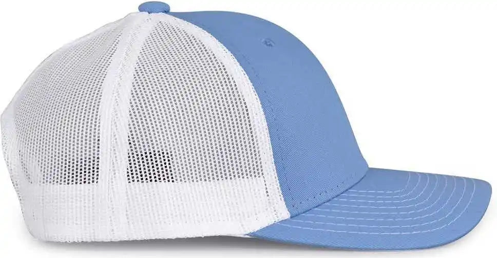The Game Gb452e Everyday Trucker Cap Columbia Blue White / 6 7/8’’ 7 5/8’’