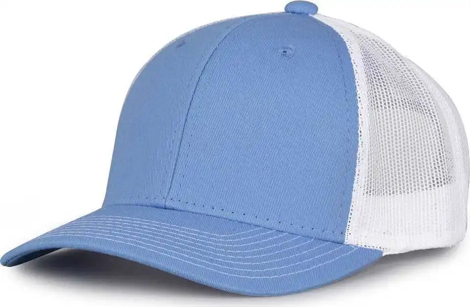 The Game Gb452e Everyday Trucker Cap Columbia Blue White / 6 7/8’’ 7 5/8’’