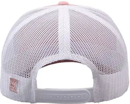 The Game Gb452e Everyday Trucker Cap - Creamsicle Pink/ White - 6 7/8’’ - 7 5/8’’