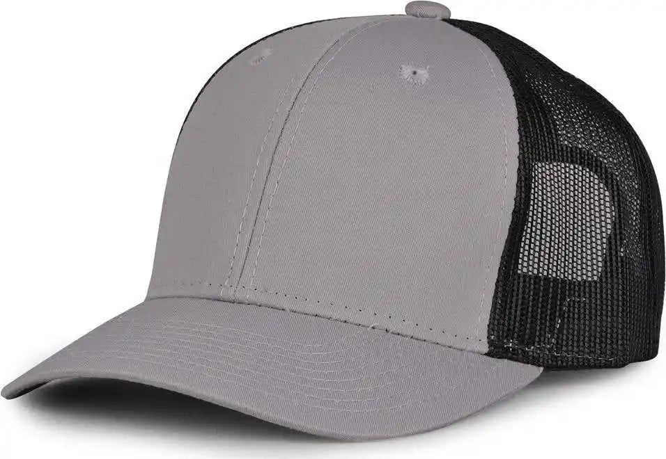 The Game Gb452e Everyday Trucker Cap Gray Black / 6 7/8’’ 7 5/8’’
