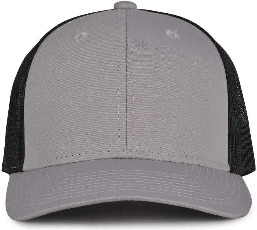 The Game Gb452e Everyday Trucker Cap Gray Black / 6 7/8’’ 7 5/8’’