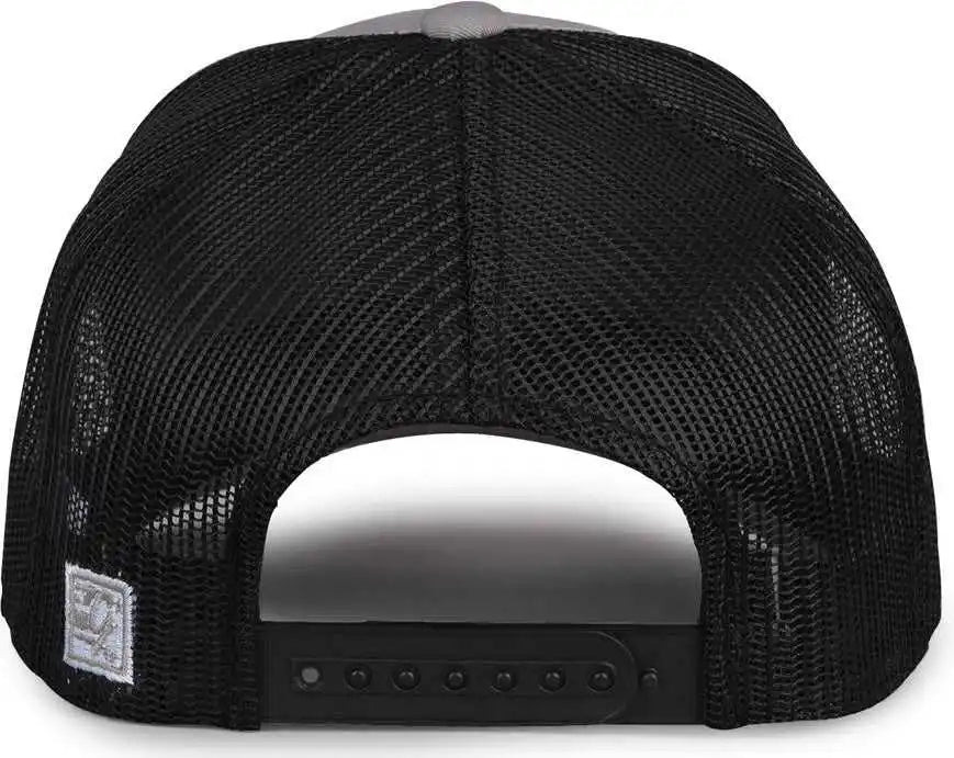 The Game Gb452e Everyday Trucker Cap Gray Black / 6 7/8’’ 7 5/8’’