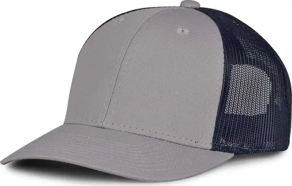 The Game Gb452e Everyday Trucker Cap Gray Navy / 6 7/8’’ 7 5/8’’