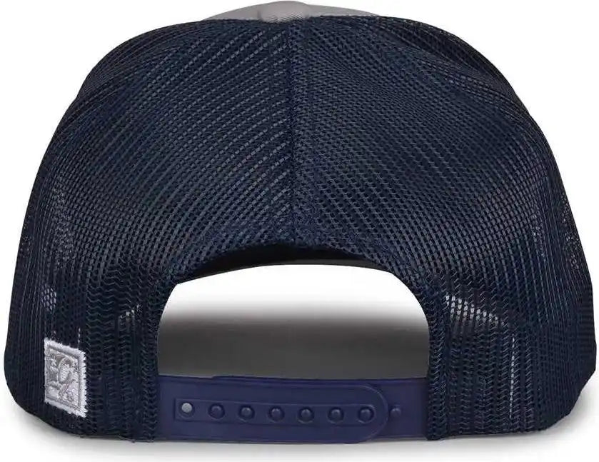 The Game Gb452e Everyday Trucker Cap Gray Navy / 6 7/8’’ 7 5/8’’