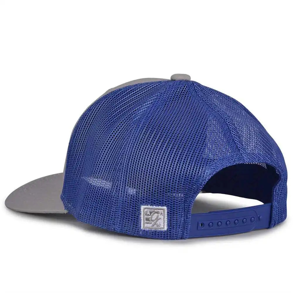 The Game Gb452e Everyday Trucker Cap Gray Royal / 6 7/8’’ 7 5/8’’