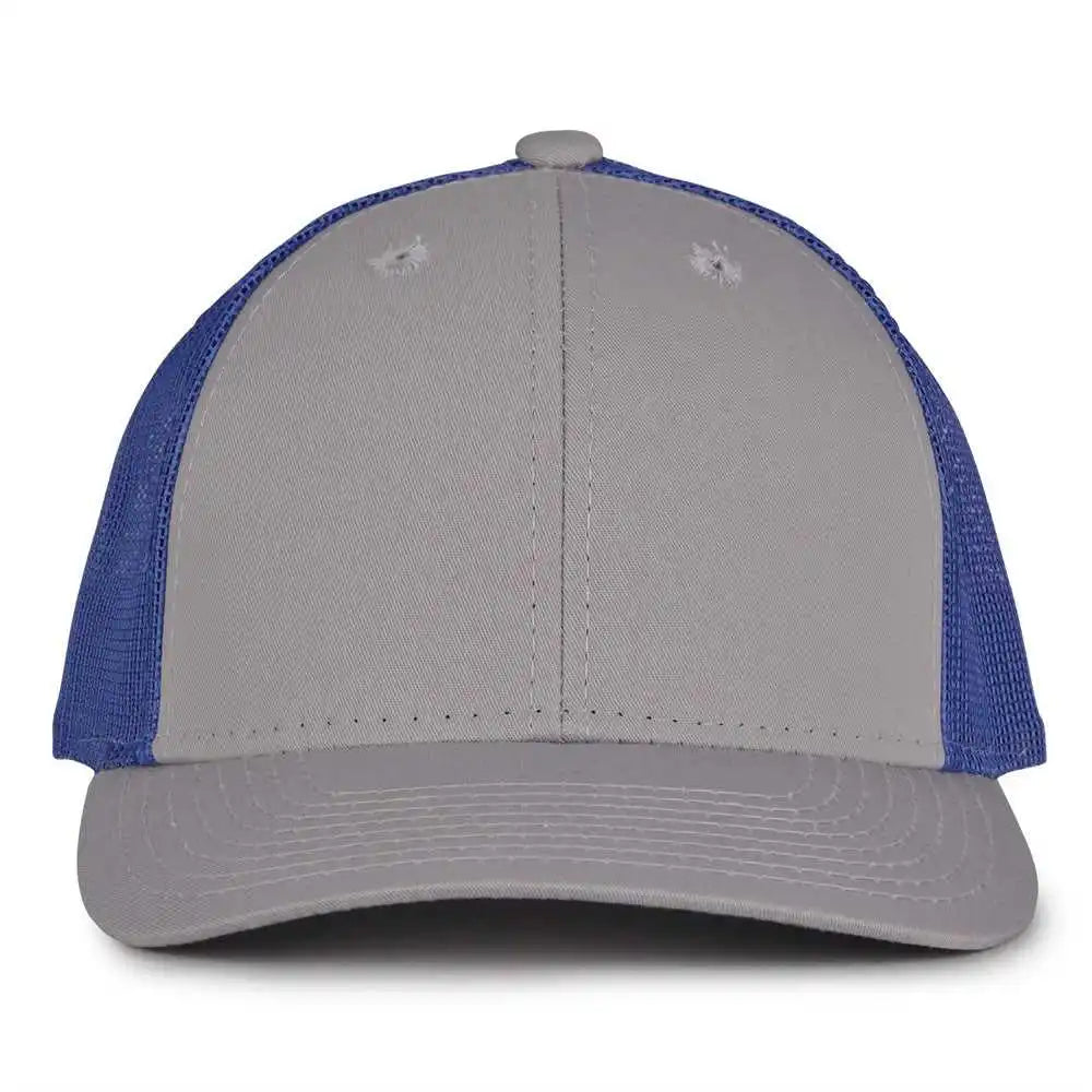 The Game Gb452e Everyday Trucker Cap Gray Royal / 6 7/8’’ 7 5/8’’