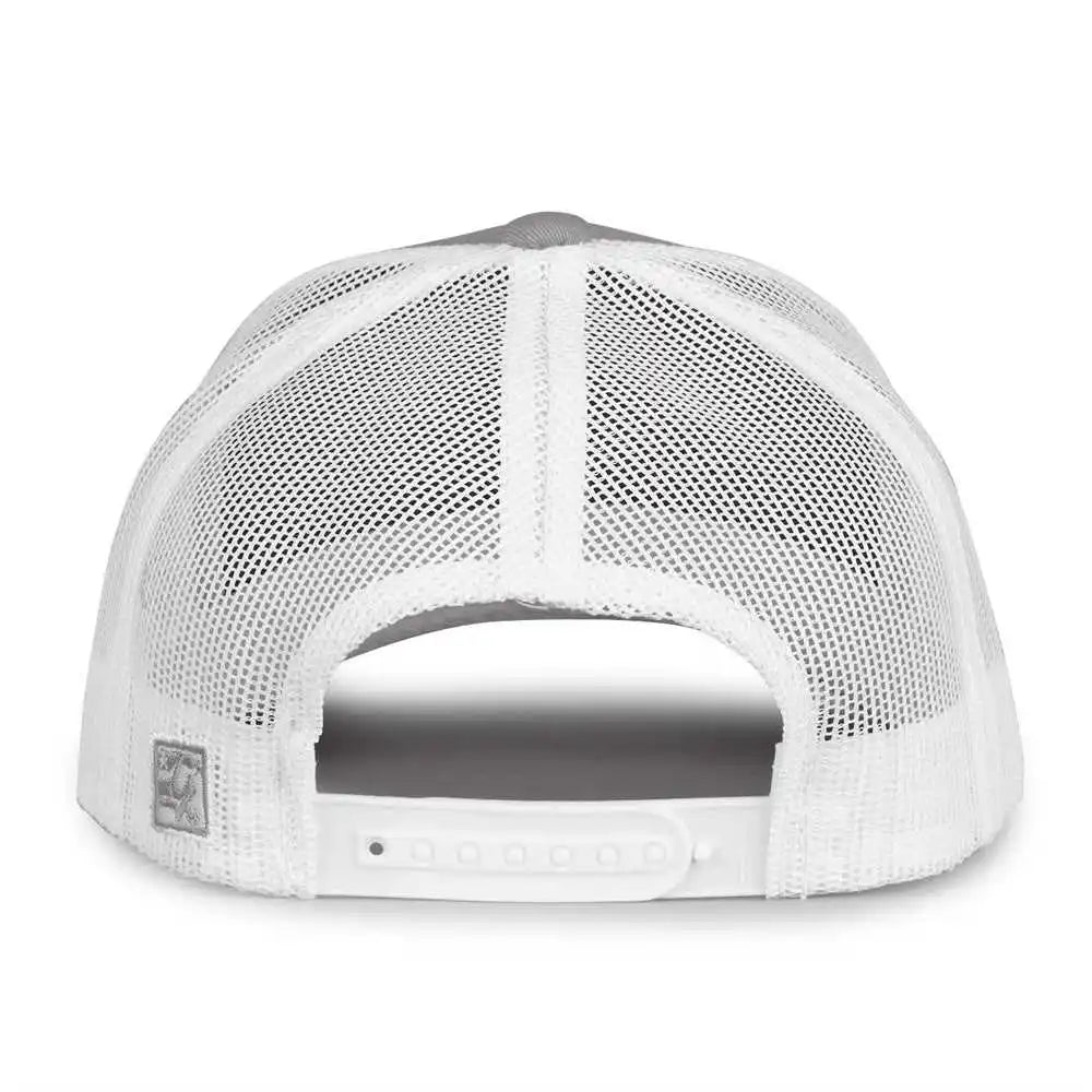 The Game Gb452e Everyday Trucker Cap Gray White / 6 7/8’’ 7 5/8’’