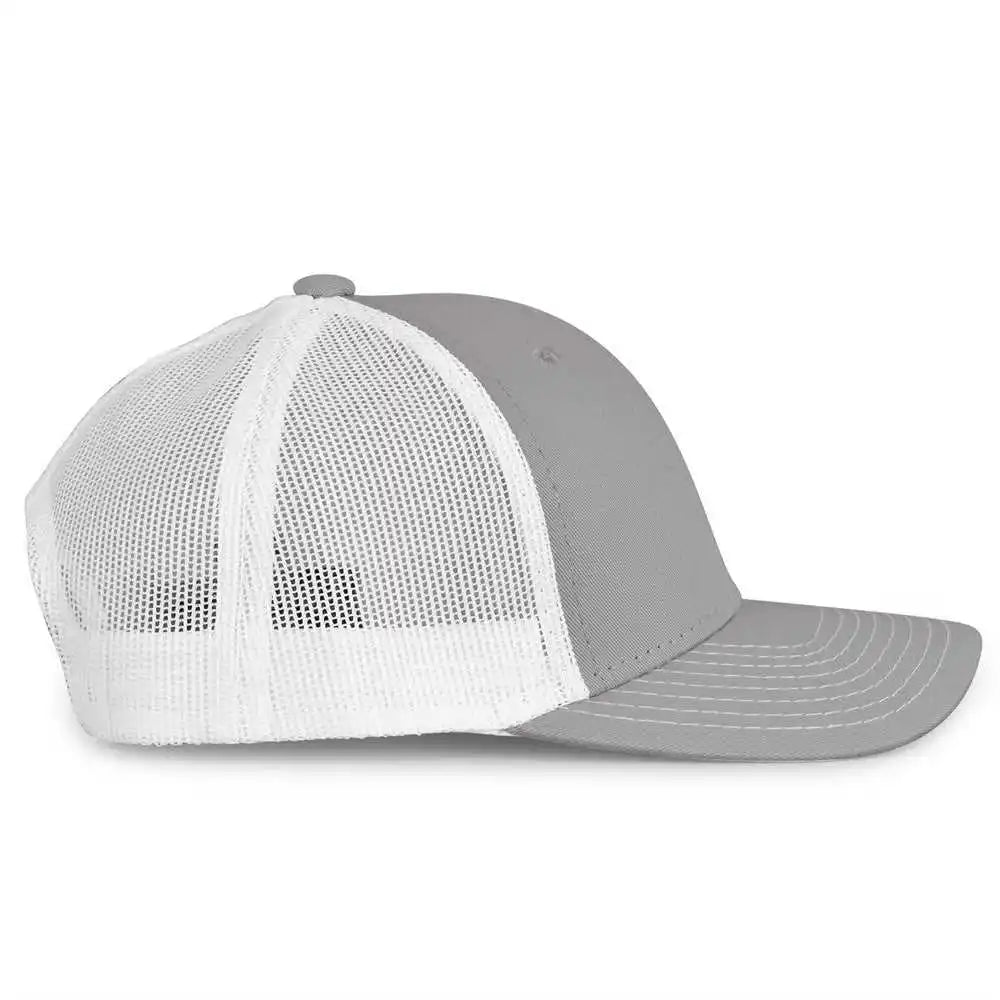 The Game Gb452e Everyday Trucker Cap Gray White / 6 7/8’’ 7 5/8’’