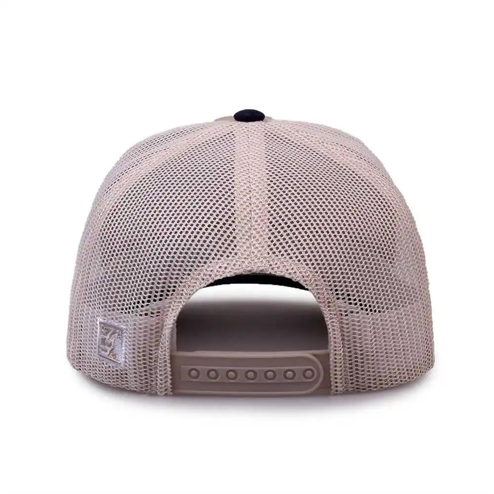 The Game Gb452e Everyday Trucker Cap Khaki Navy Stone Gray / 6 7/8’’ 7 5/8’’