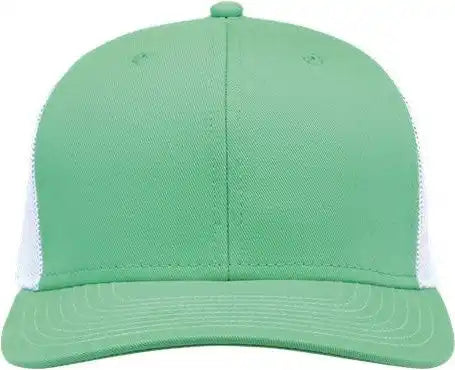 The Game Gb452e Everyday Trucker Cap - Light Green/ White - 6 7/8’’ - 7 5/8’’