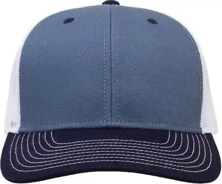 The Game Gb452e Everyday Trucker Cap - Marine Blue/ Navy/ White - 6 7/8’’ - 7 5/8’’