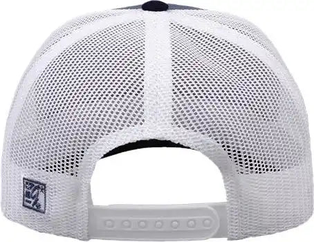 The Game Gb452e Everyday Trucker Cap - Marine Blue/ Navy/ White - 6 7/8’’ - 7 5/8’’