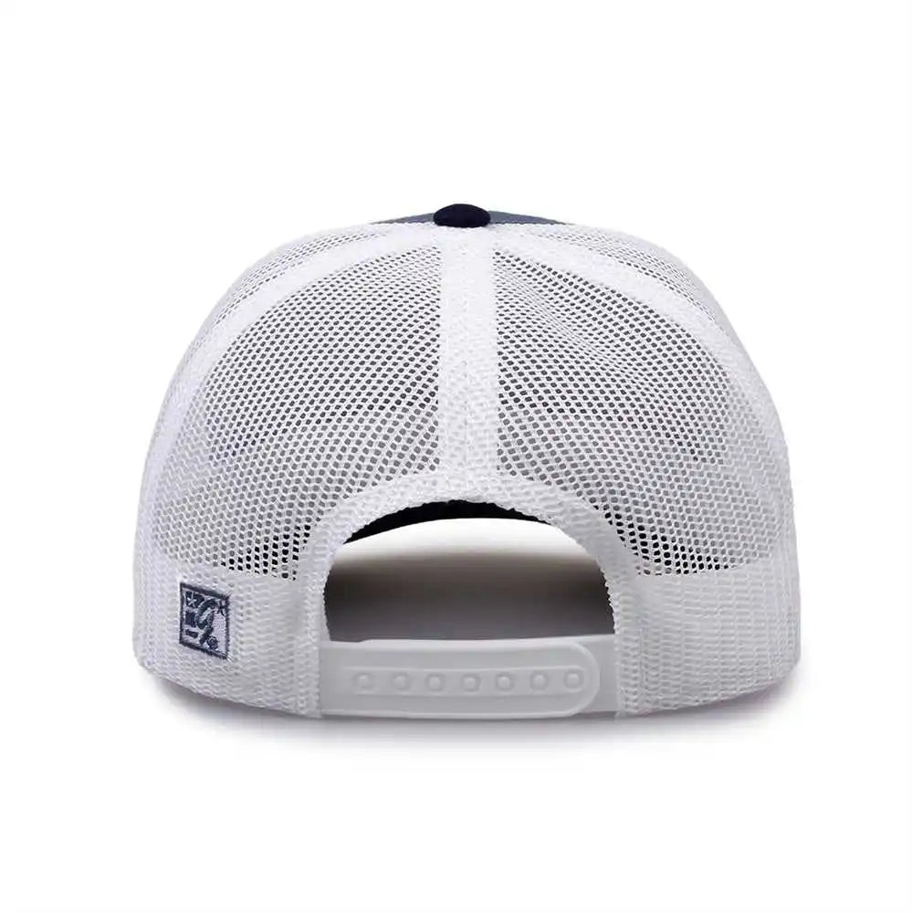 The Game Gb452e Everyday Trucker Cap Marine Navy White Blue / 6 7/8’’ 7 5/8’’