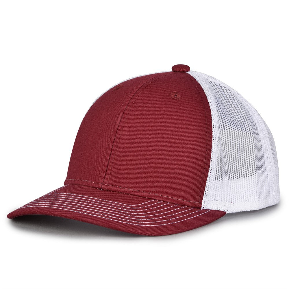 The Game Gb452e Everyday Trucker Cap - Maroon