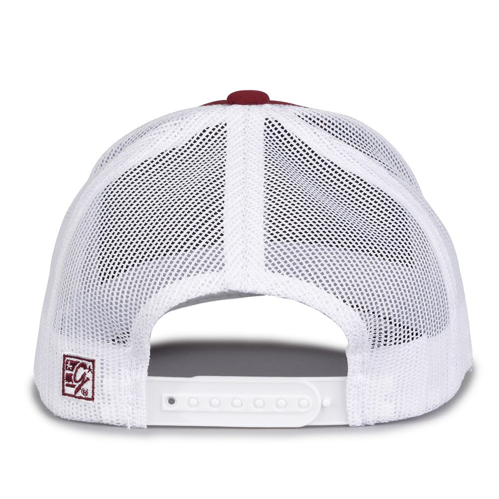 The Game Gb452e Everyday Trucker Cap - Maroon