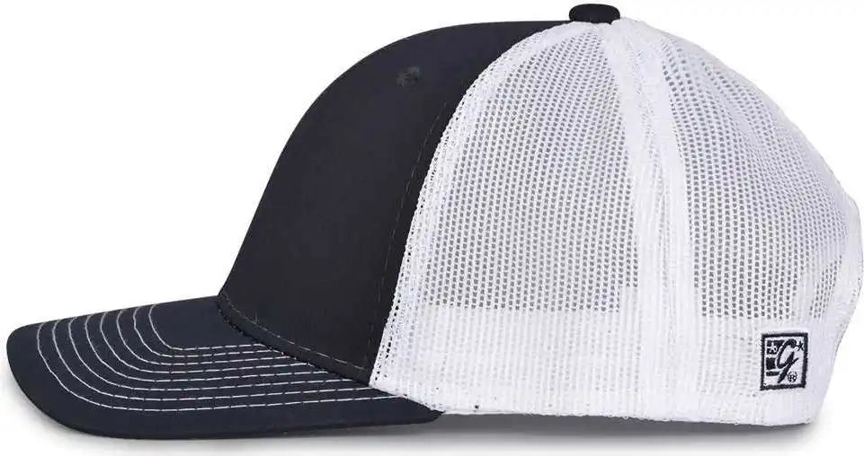 The Game Gb452e Everyday Trucker Cap Navy White / 6 7/8’’ 7 5/8’’