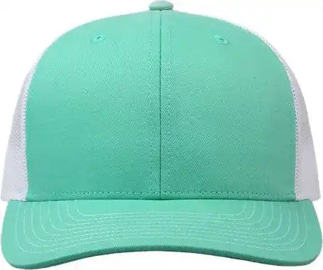 The Game Gb452e Everyday Trucker Cap - Oasis Green/ White - 6 7/8’’ - 7 5/8’’