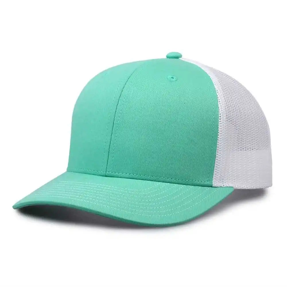 The Game Gb452e Everyday Trucker Cap - Oasis White - Mint / 6 7/8’’ - 7 5/8’’