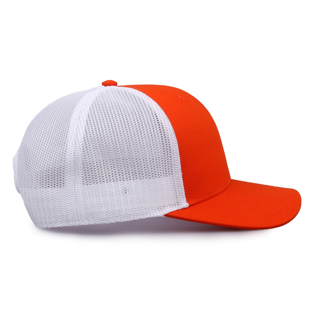 The Game Gb452e Everyday Trucker Cap - Orange White