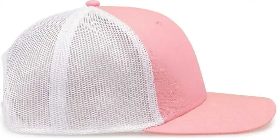The Game Gb452e Everyday Trucker Cap Pink White / 6 7/8’’ 7 5/8’’