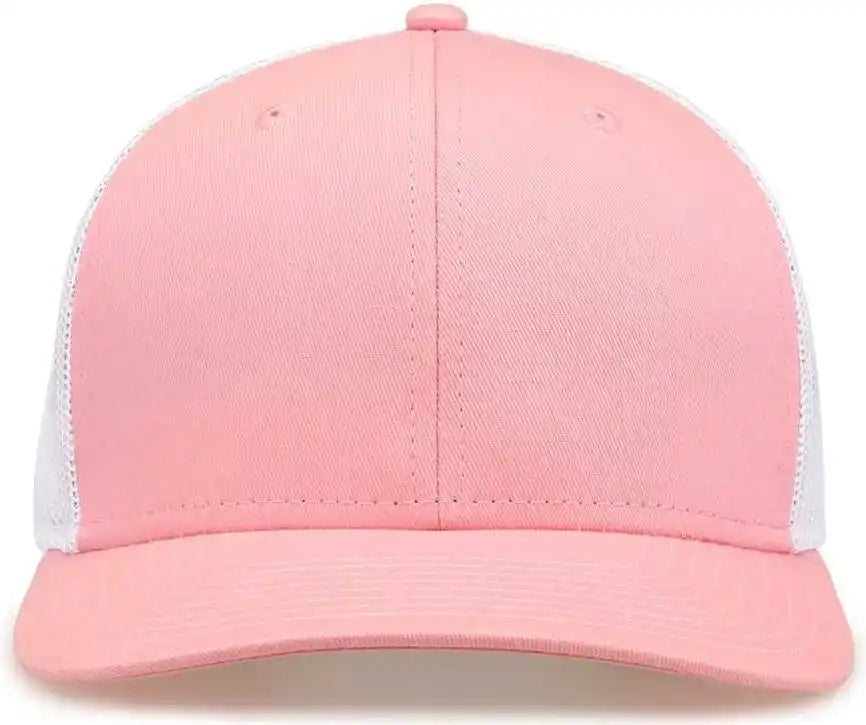 The Game Gb452e Everyday Trucker Cap Pink White / 6 7/8’’ 7 5/8’’