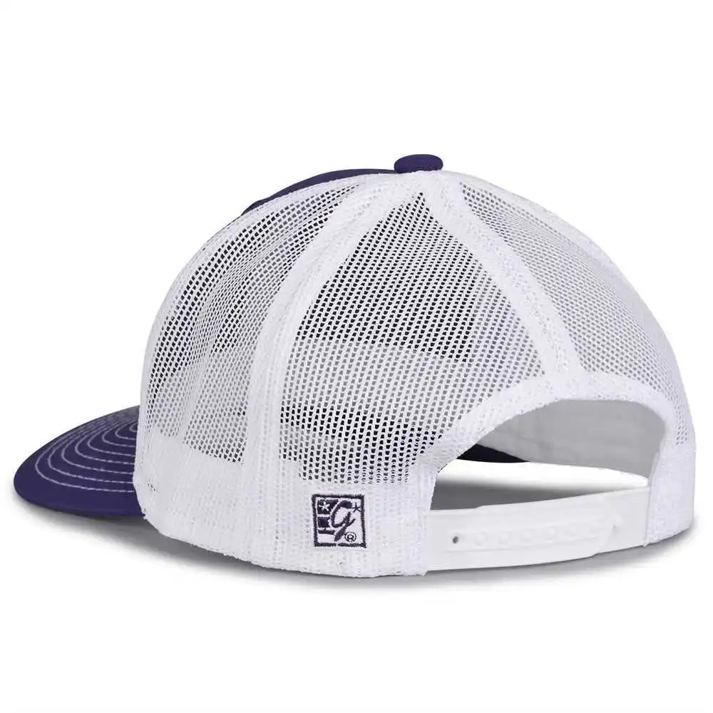 The Game Gb452e Everyday Trucker Cap Purple White / 6 7/8’’ 7 5/8’’