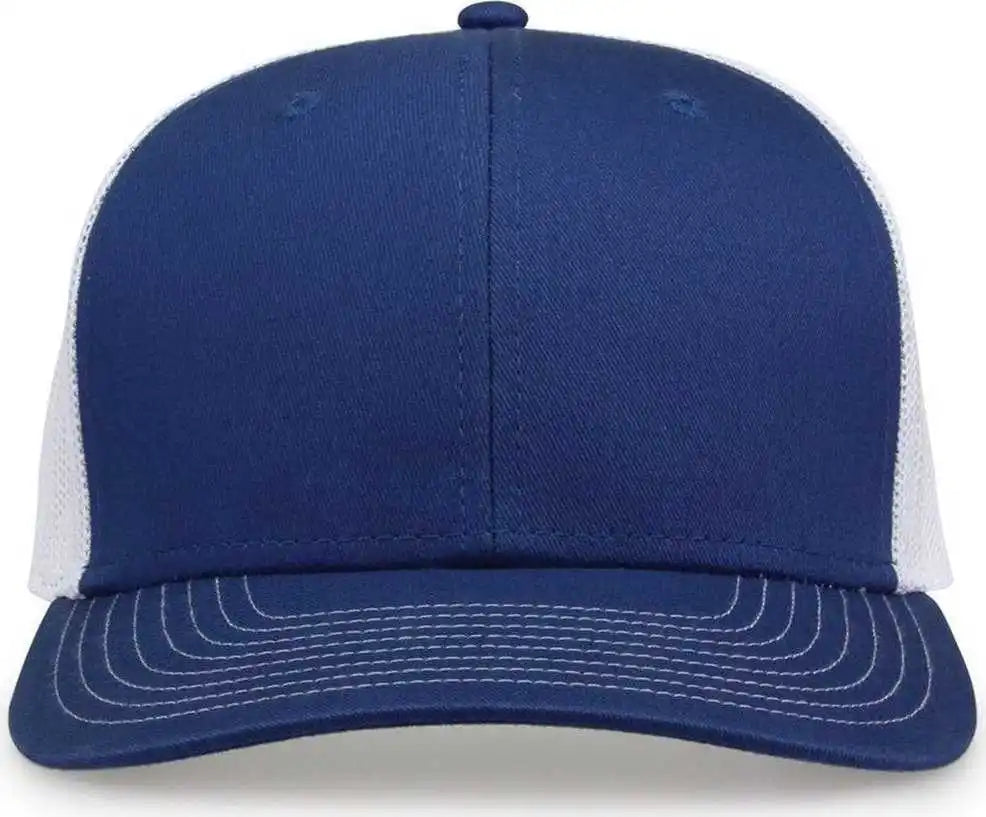 The Game Gb452e Everyday Trucker Cap Sea Blue White Navy / 6 7/8’’ 7 5/8’’