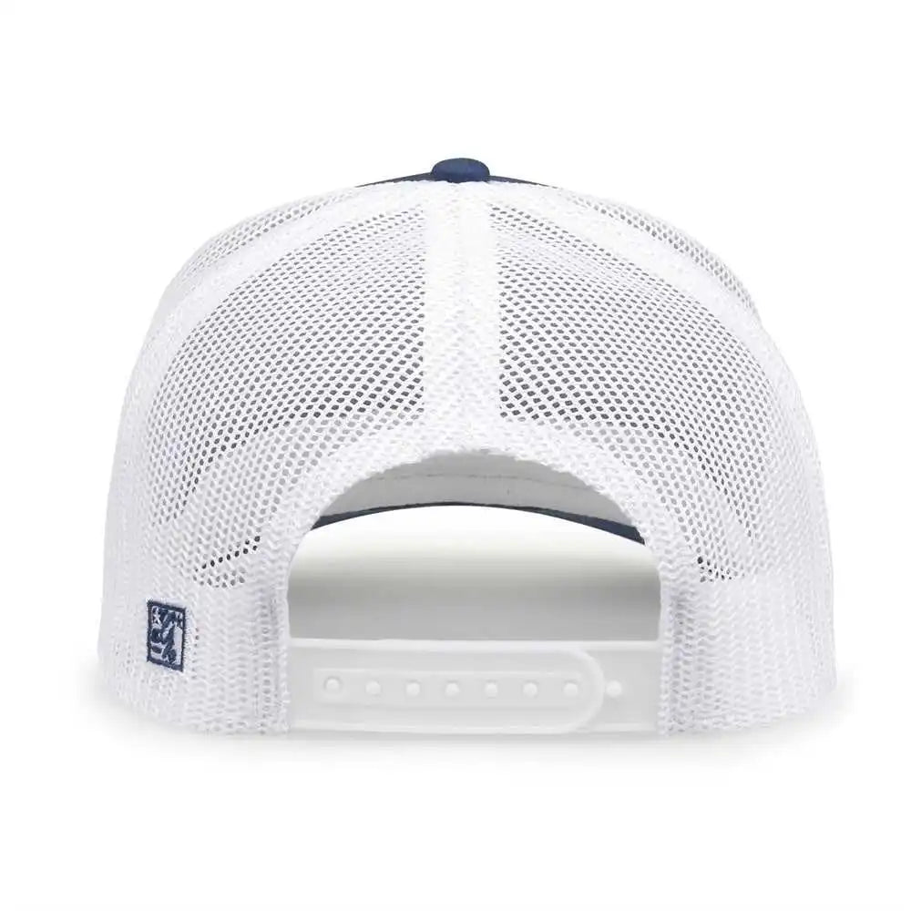 The Game Gb452e Everyday Trucker Cap Sea Blue White Navy / 6 7/8’’ 7 5/8’’